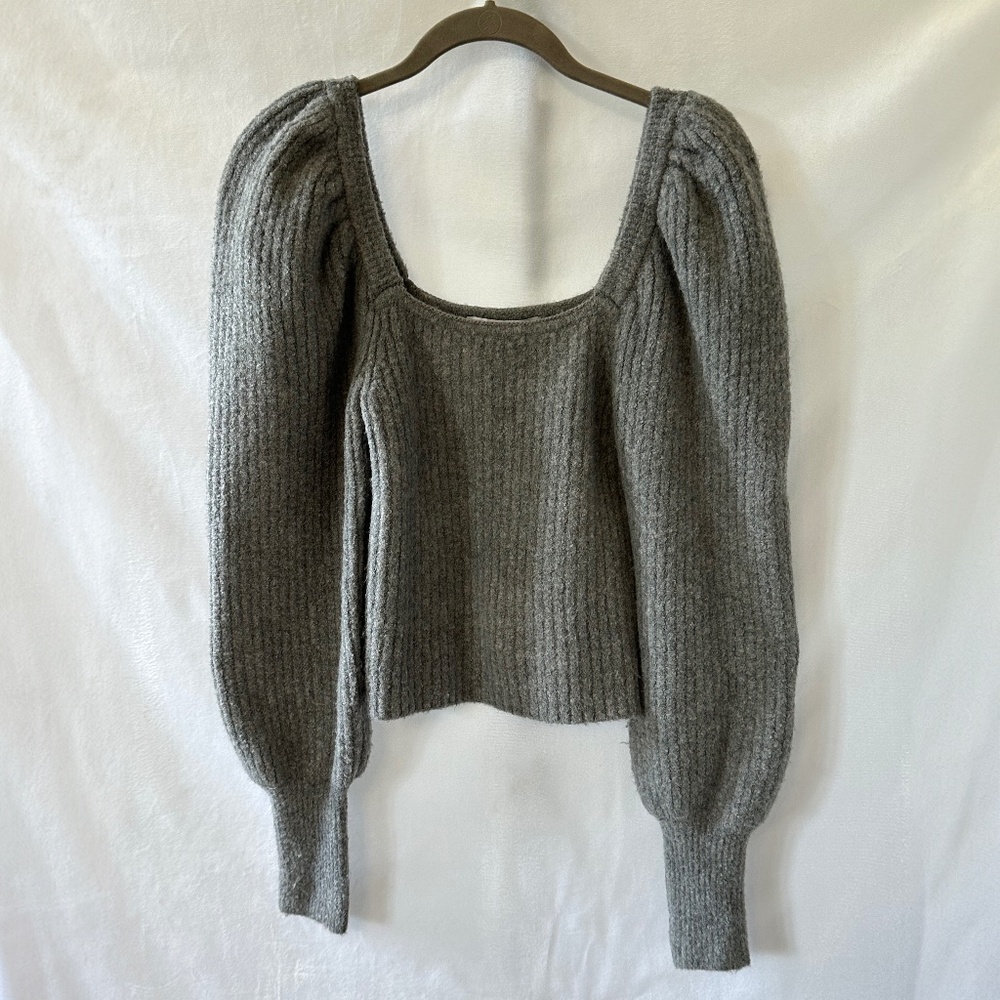 Zara Puff Sleeve Sweater